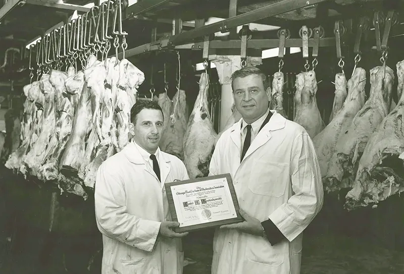 Vintage Jason's Foods Photograph of Founder Richard Lucaccioni